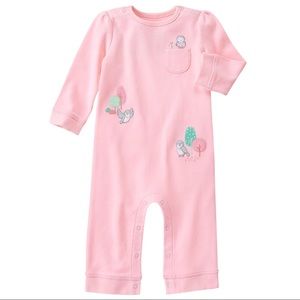Gymboree NB Owl one piece/bodysuit/onesie